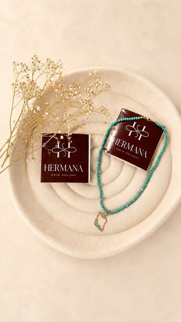 گردنبند ایران  hermana طلای ۱۸ عیار